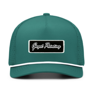Weekender Gugel Painting Logo Hat (Dark Teal-white)
